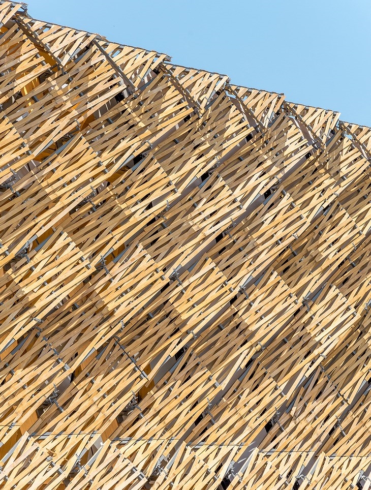 Archisearch - Roof detail of China Pavilion at Expo 2015 Milano Italy by architects Studio Link-Arc & Tsinghua University (c) Pygmalion Karatzas